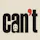 Product Can't