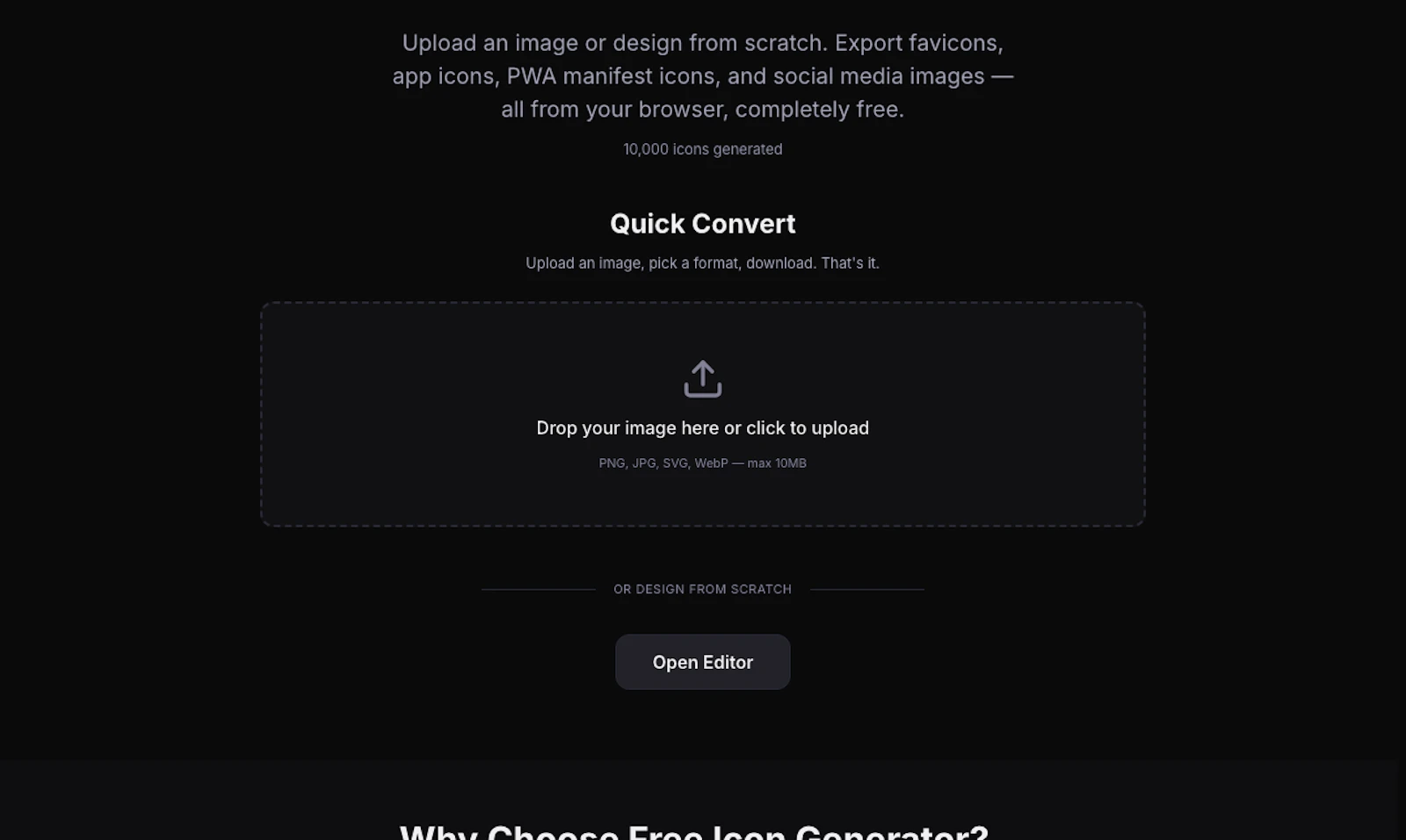 Free Icon Generator — all platforms screenshot 4