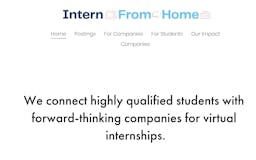 Intern From Home media 2
