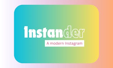 Instander- A modern Insta gallery image