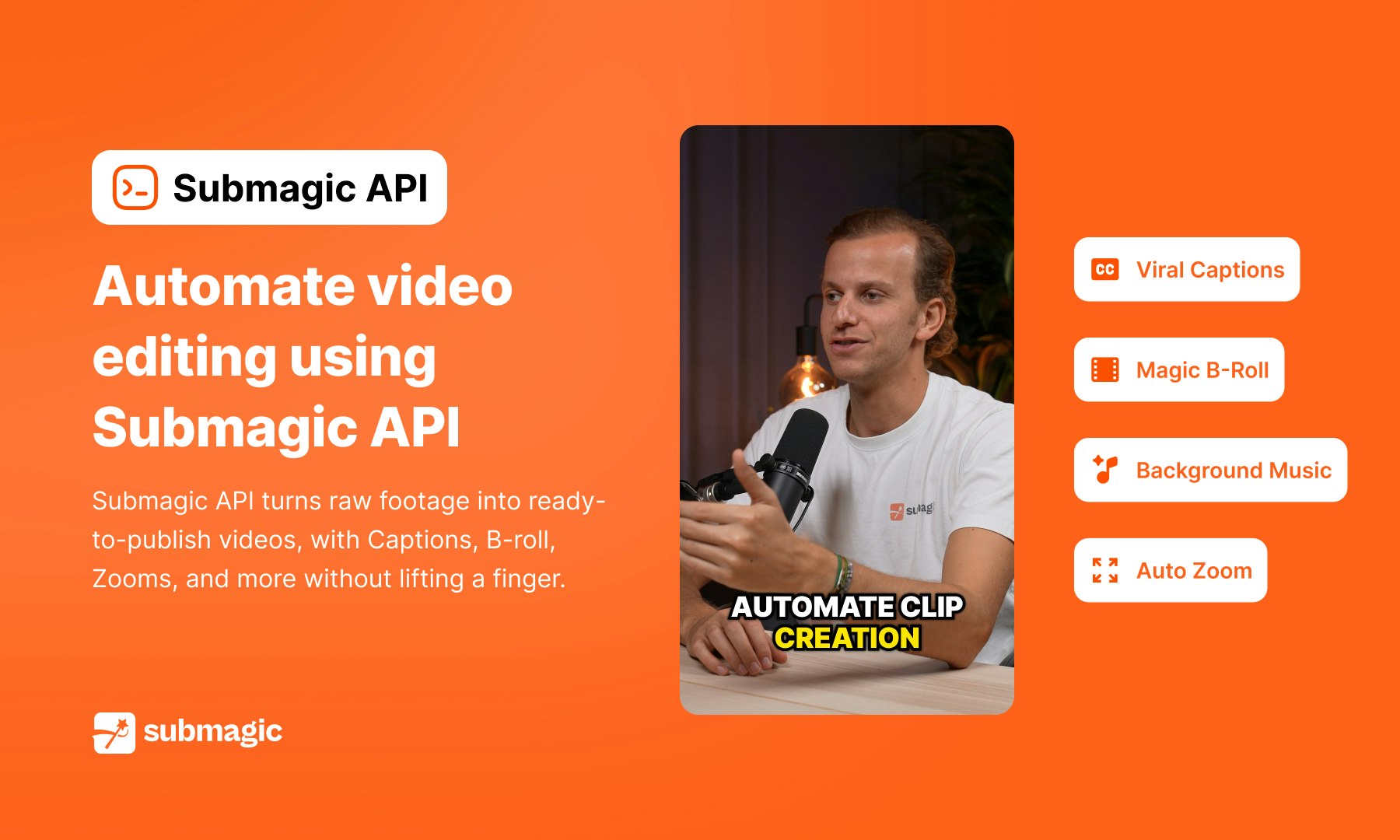 Media API tiêu trừ - Tự động chỉnh sửa video với API Submagic 2