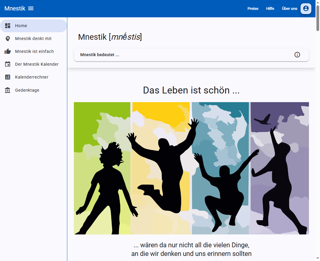Mnestik - Main product screenshot demonstrating key features and user interface