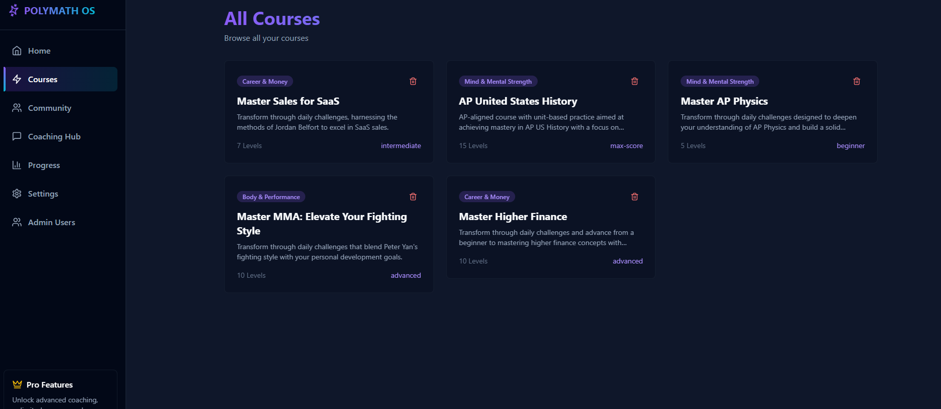 SEM Polymath - Screenshot 2 showing product features and functionality