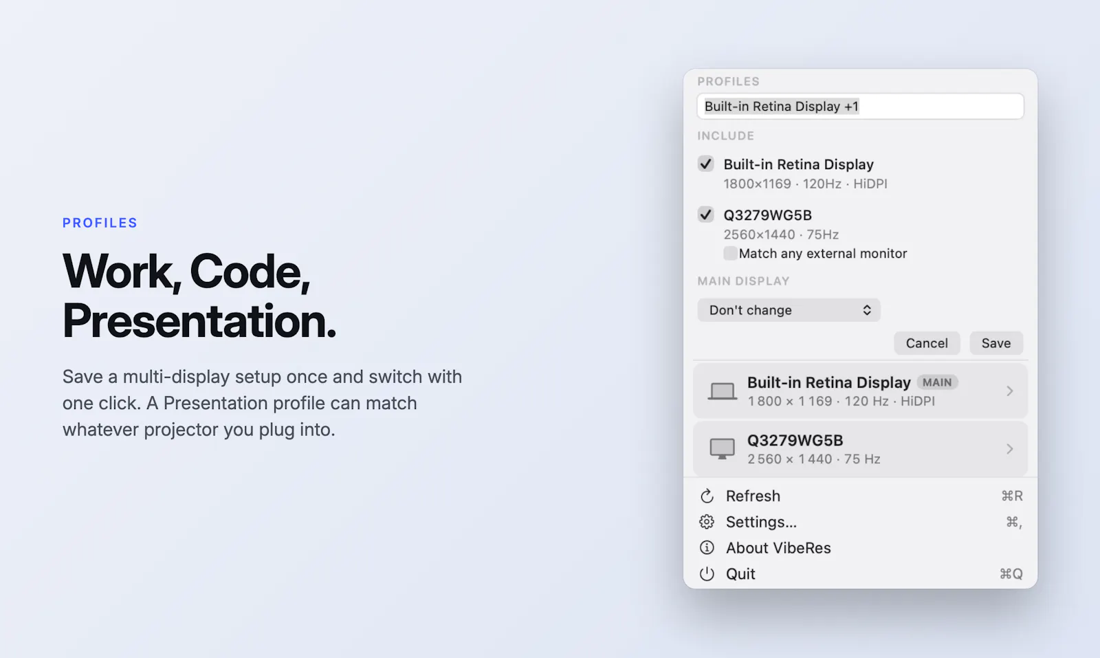 VibeRes screenshot 4