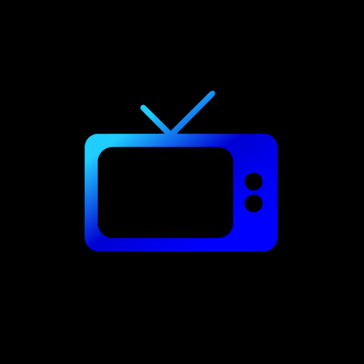 Mídia 1 de Jogador IPTV para Amazon Fire TV - Transmitir jogador de TV ao vivo azul
