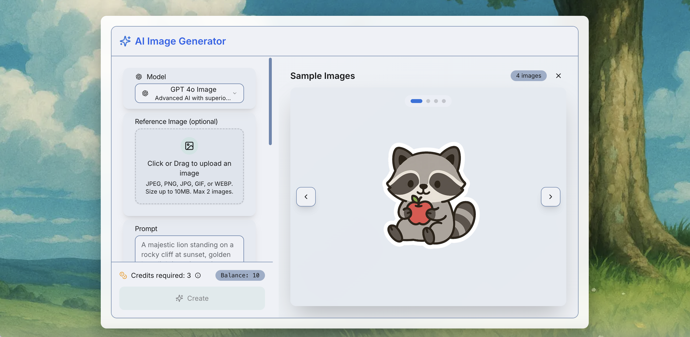AI Image Generator by GPT Flux gallery image