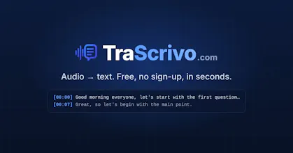 TraScrivo gallery image