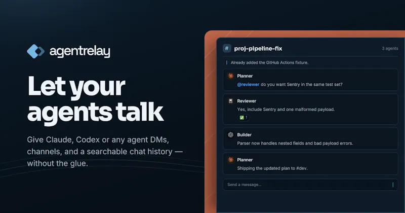 Agent Relay screenshot 1