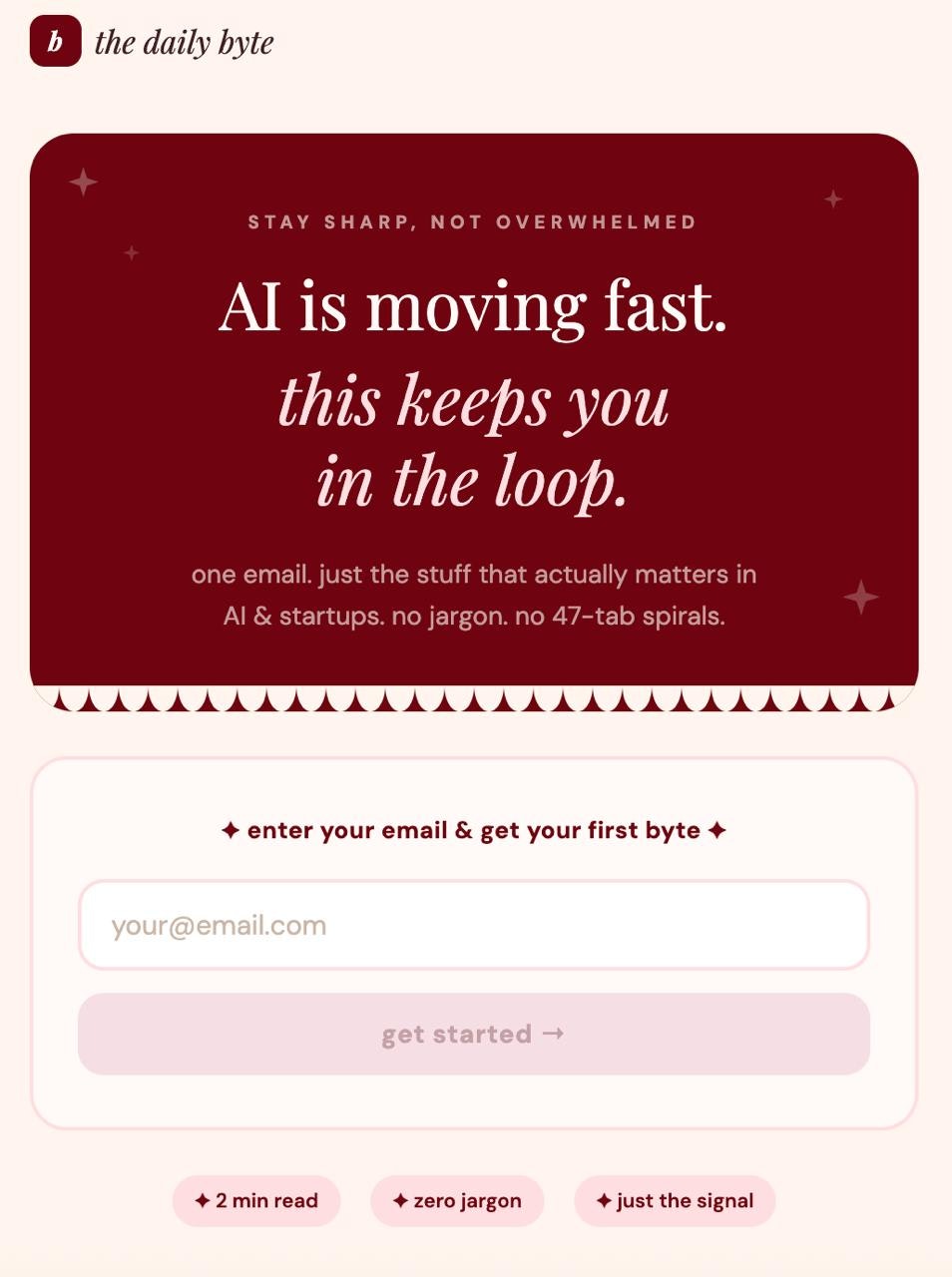 the daily byte ✦ gallery image