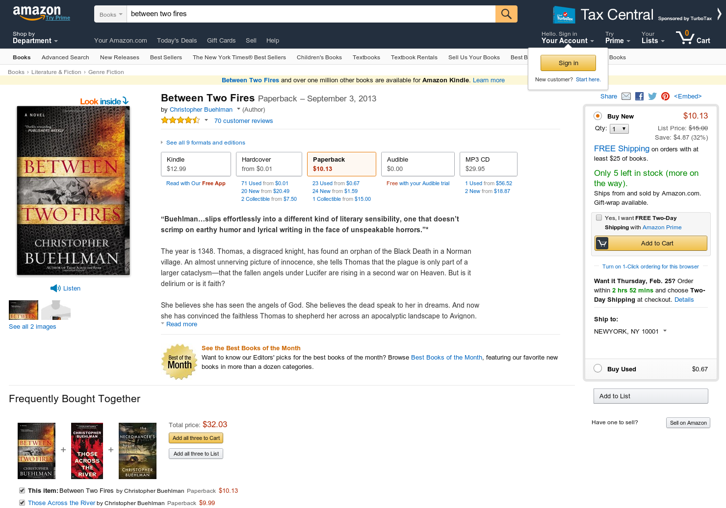 Between Two Fires gallery image