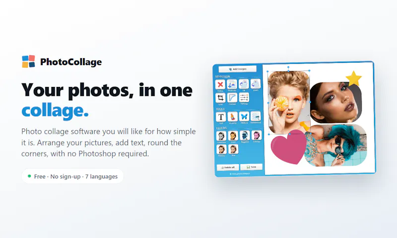 PhotoCollage screenshot 1