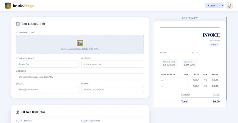 Soloinvoice screenshot 2