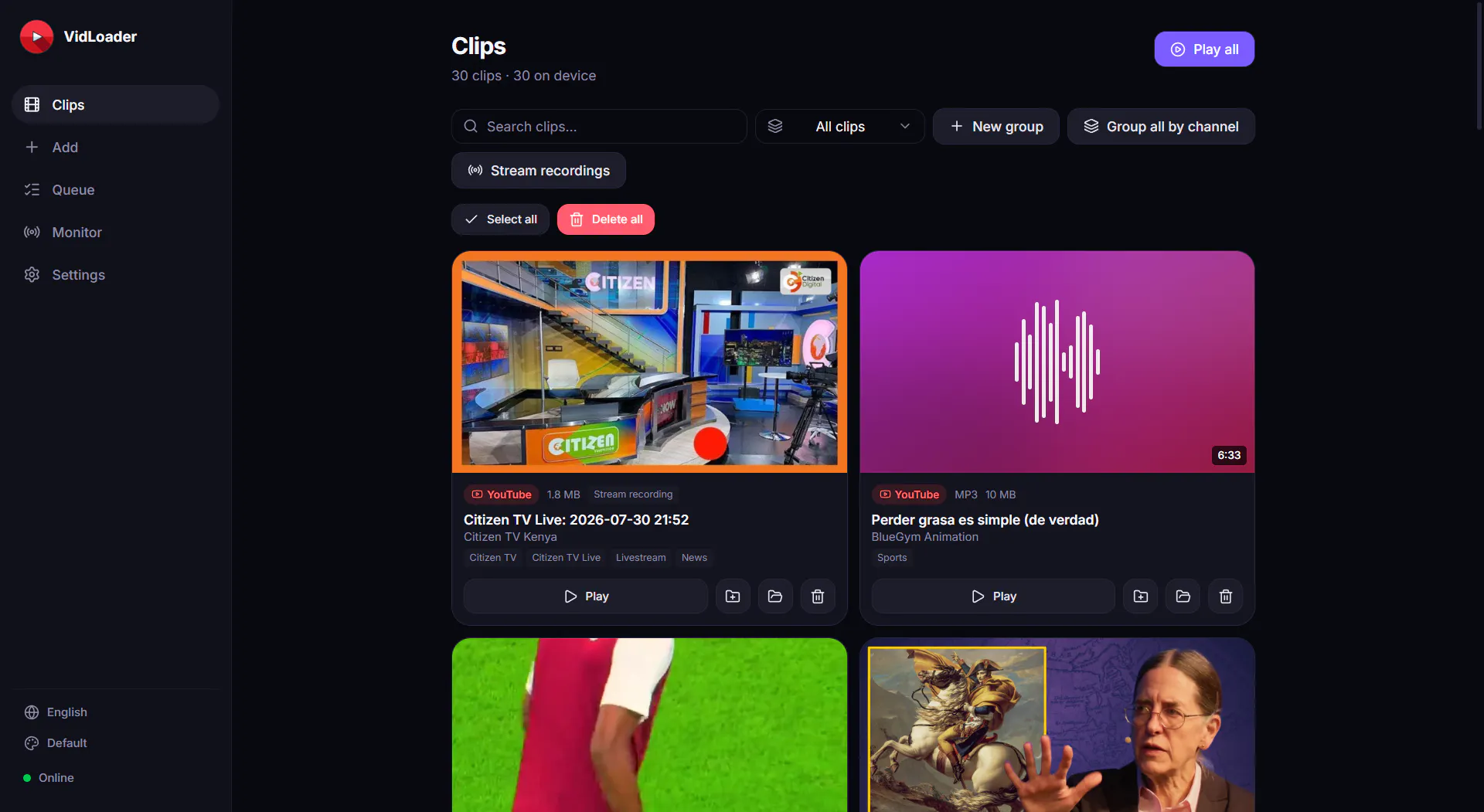 VidLoader gallery image
