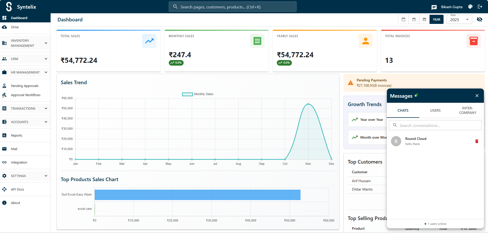 Syntelix ERP gallery image