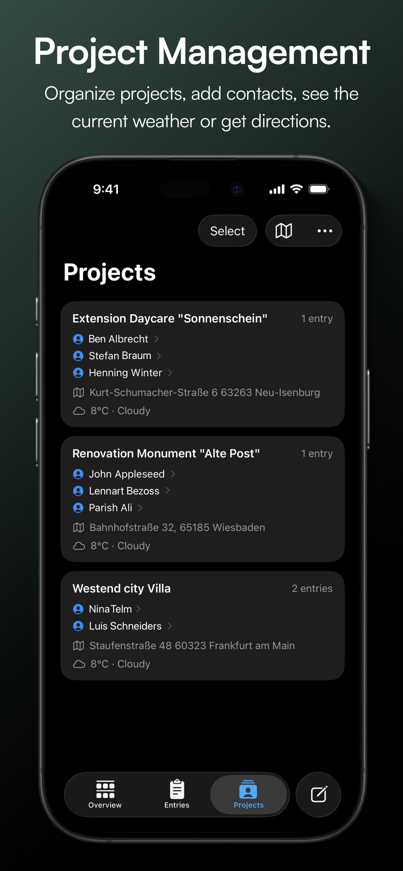 siteLog App gallery image