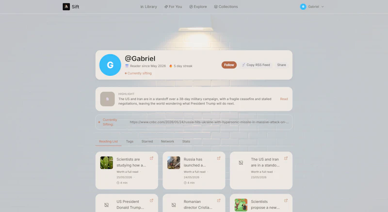 Sift screenshot 3