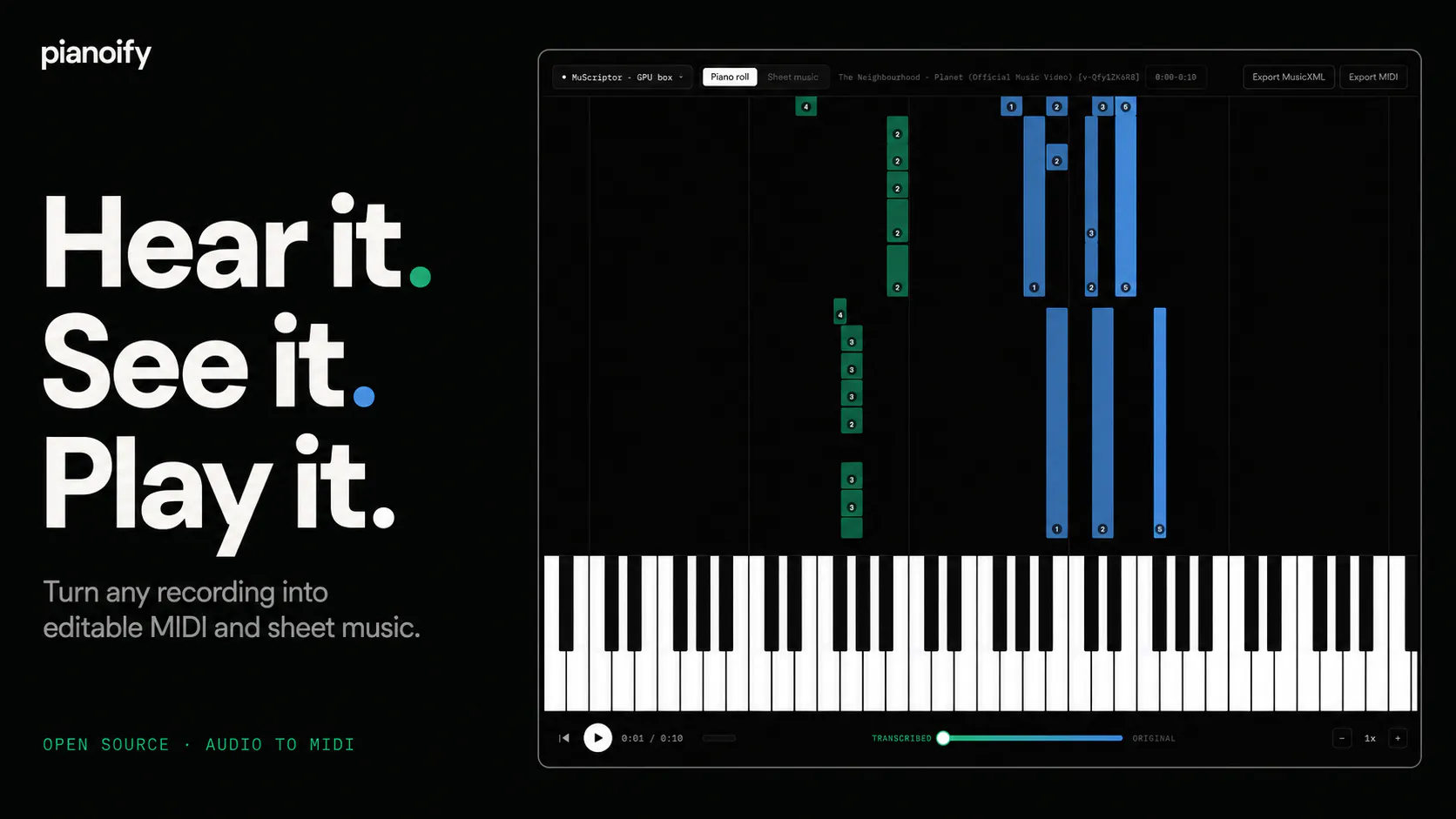 pianoify gallery image
