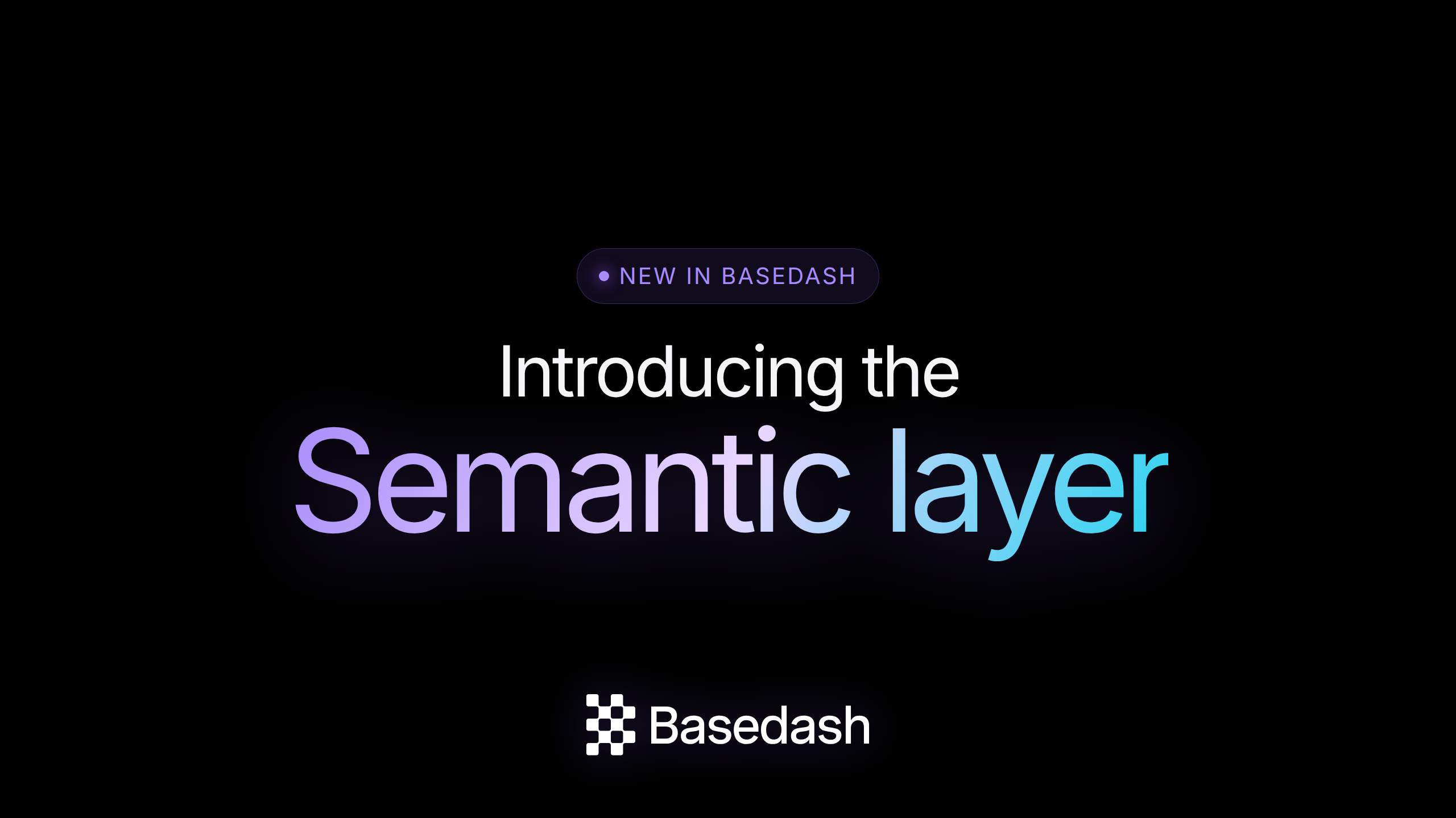 Basedash Semantic Layer gallery image