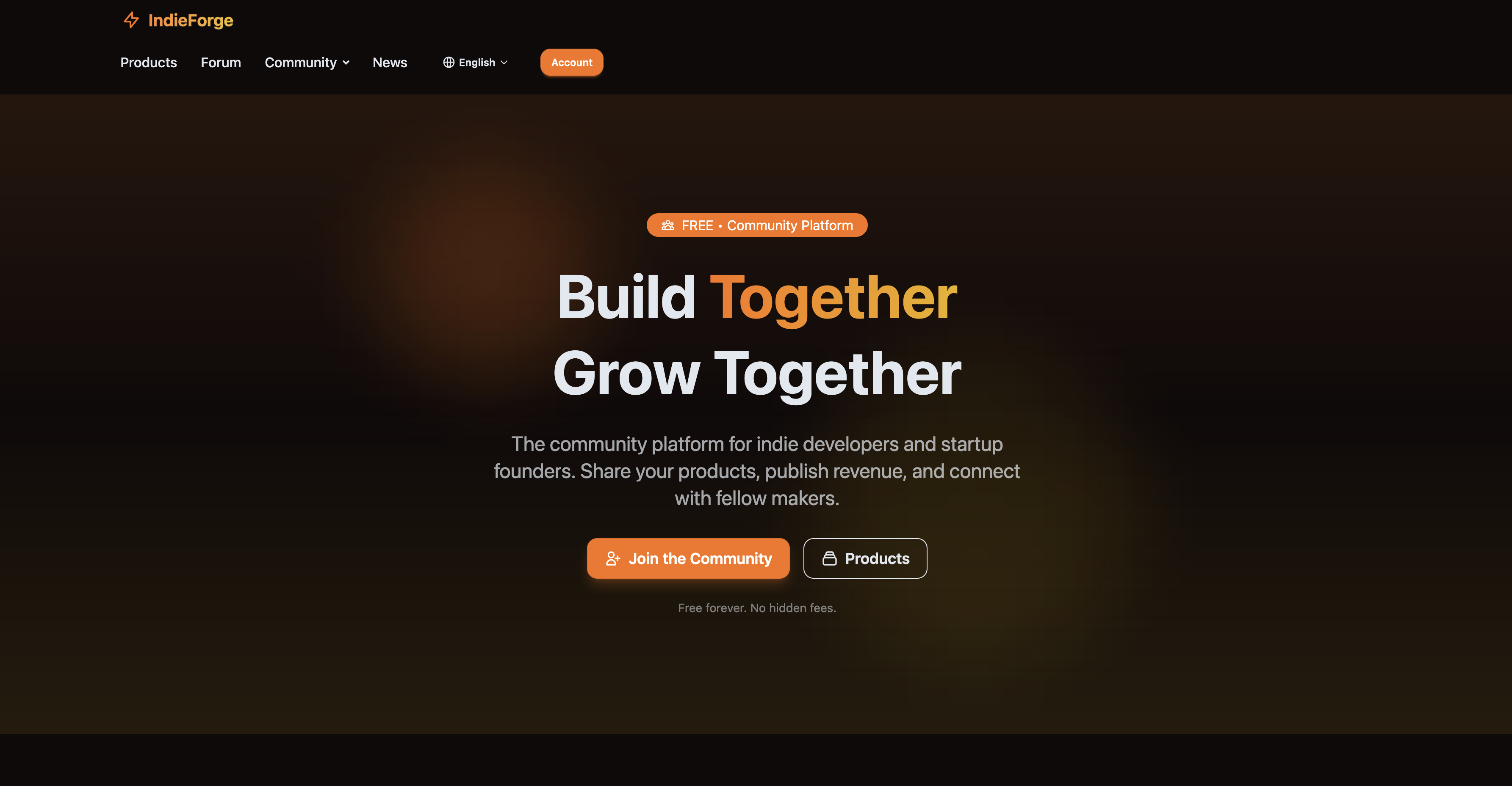 IndieForge - Screenshot 2 showing product features and functionality