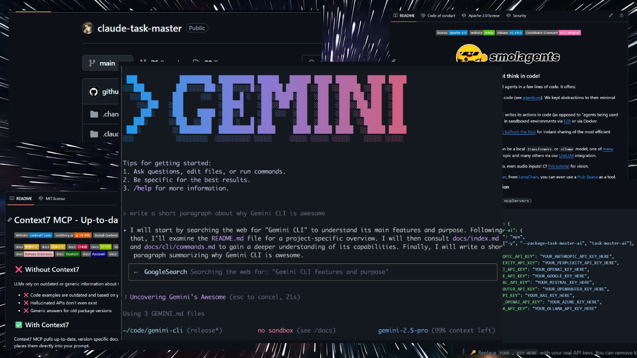 Gemini CLI + AI MCP ... logo
