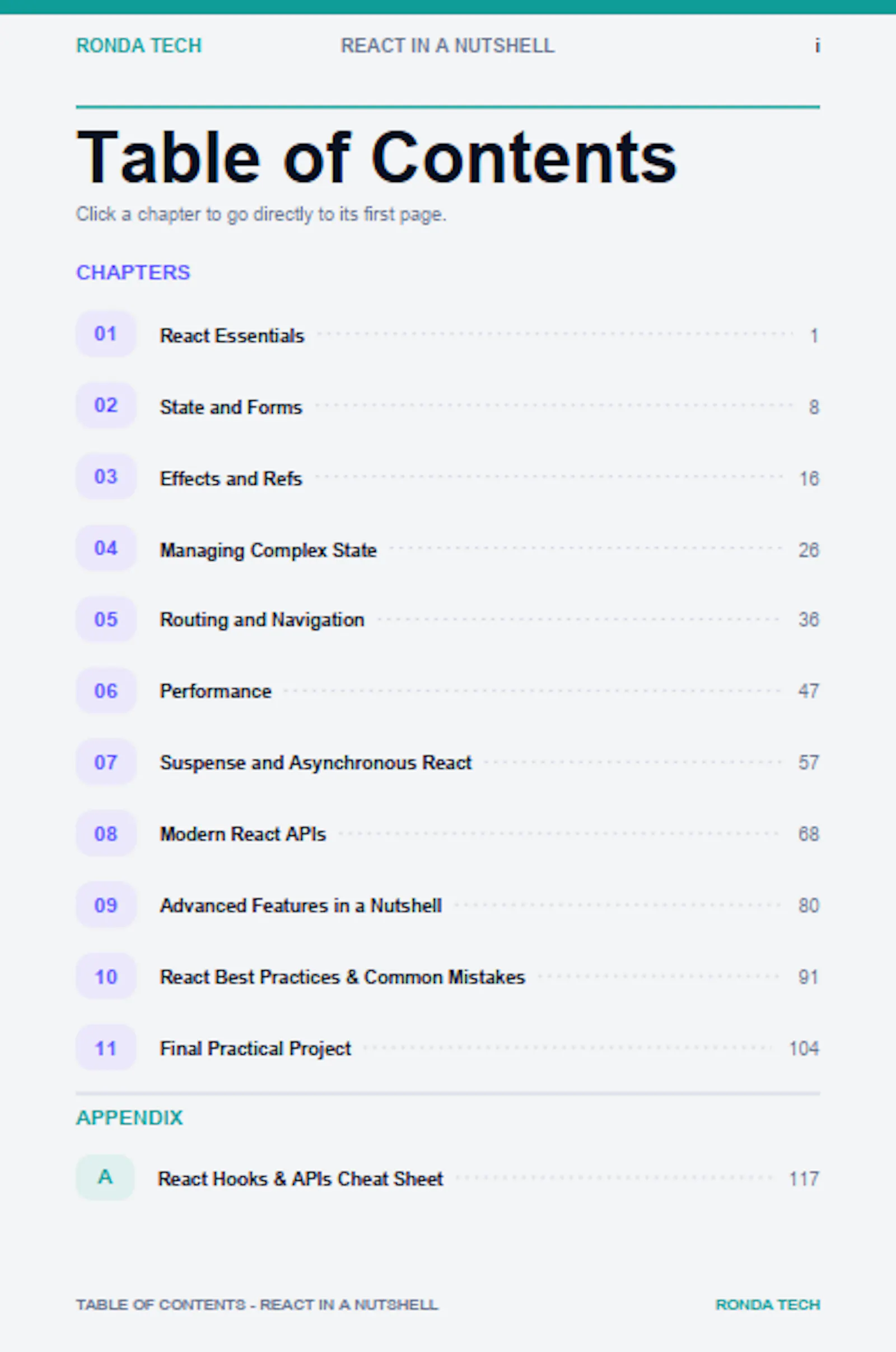 React in a Nutshell screenshot 1