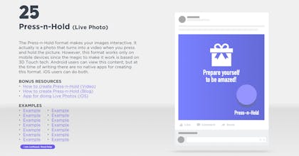 Facebook Creative Posts gallery image