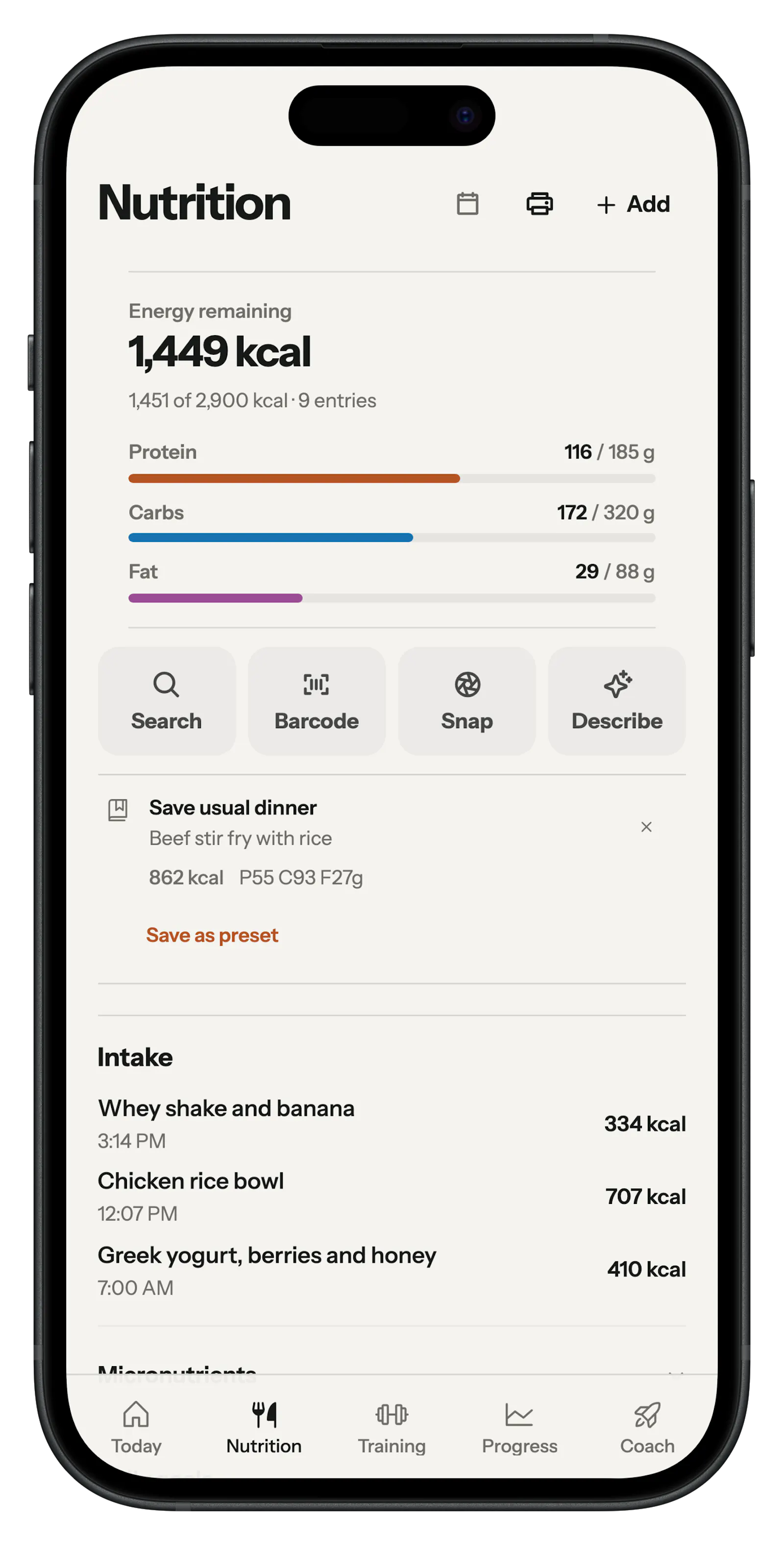 OneRep screenshot 6