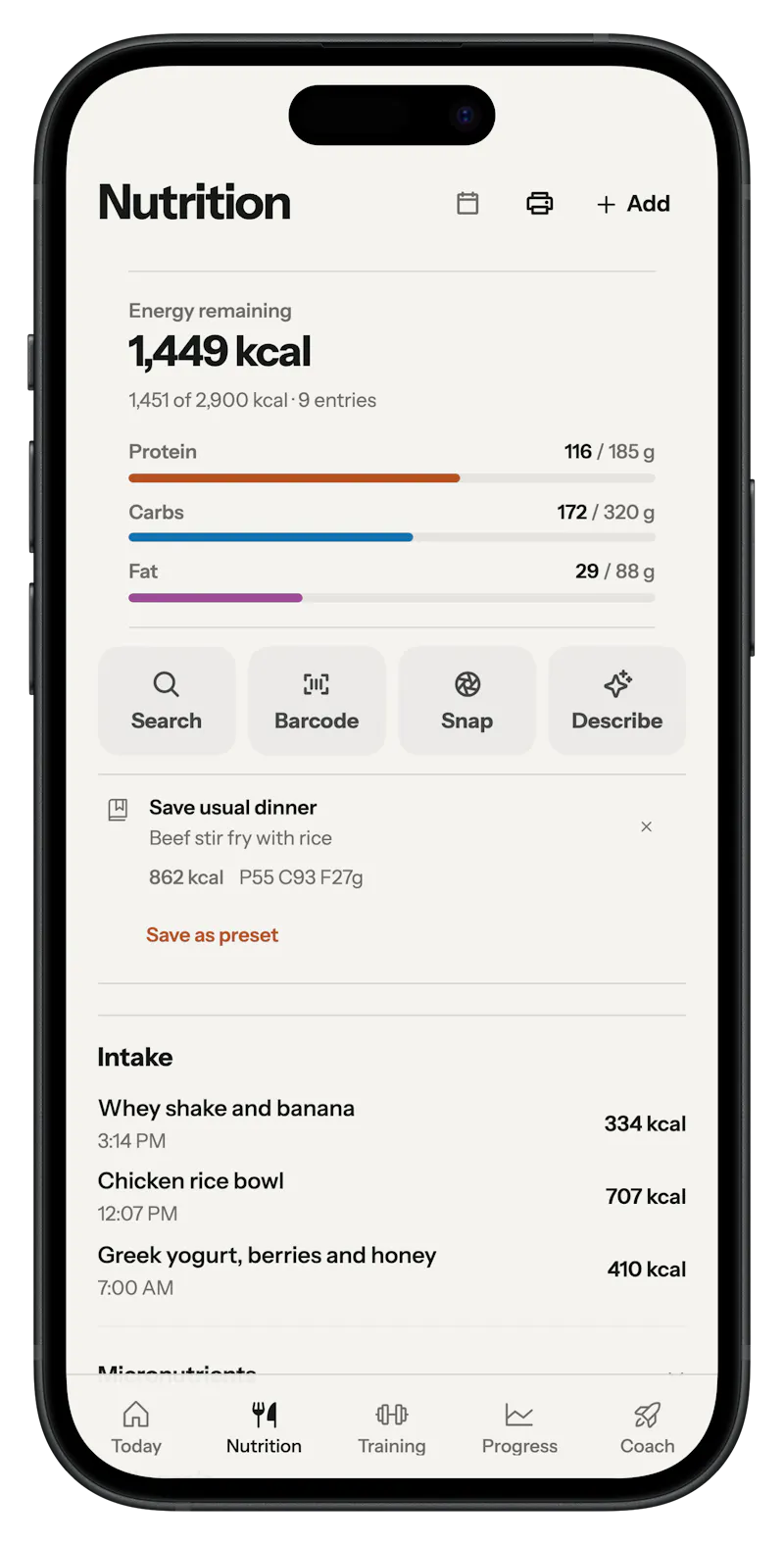 OneRep screenshot 6