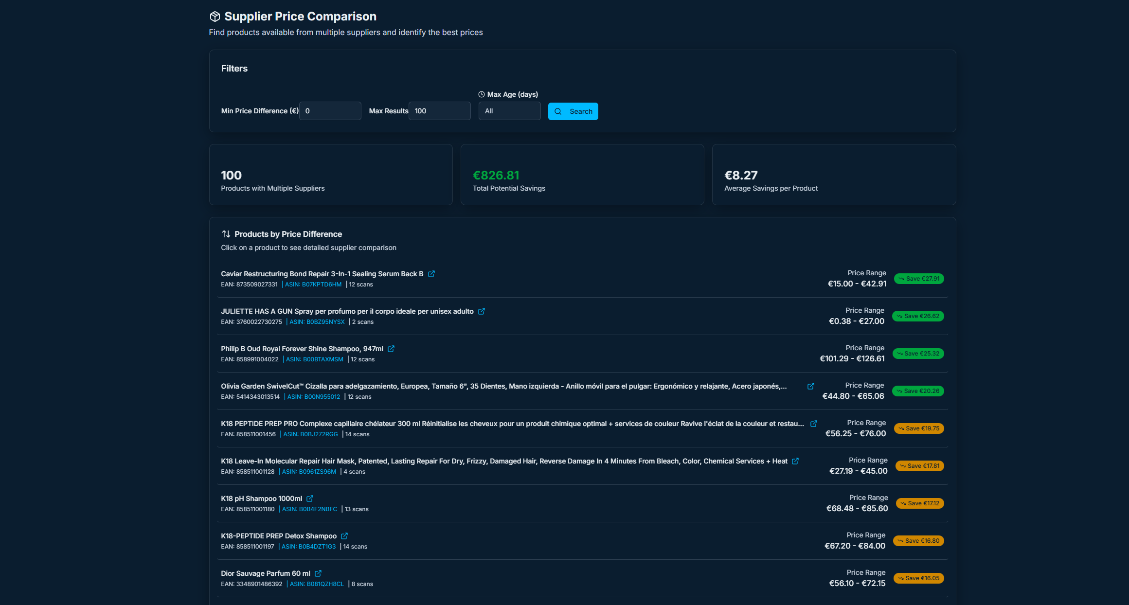 Profit Scanner gallery image