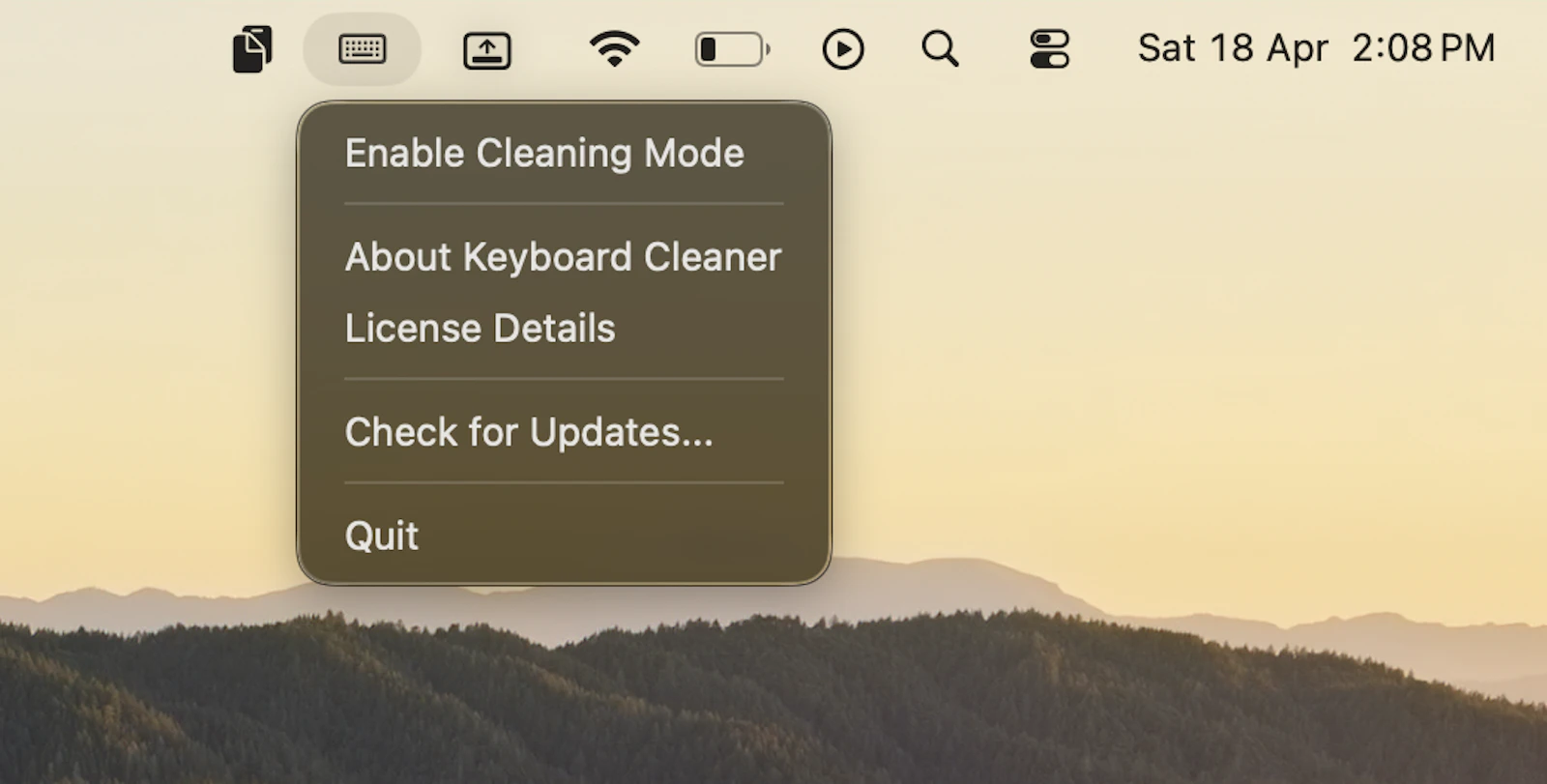 Keyboard Cleaner screenshot 1