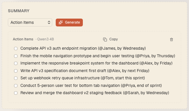 MeetingDebrief gallery image