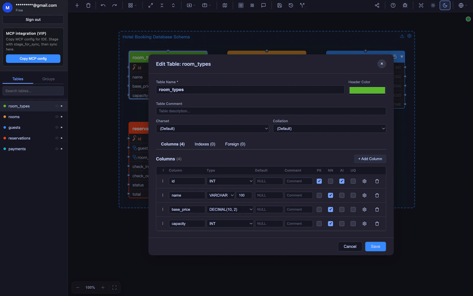 ER Diagram screenshot 4