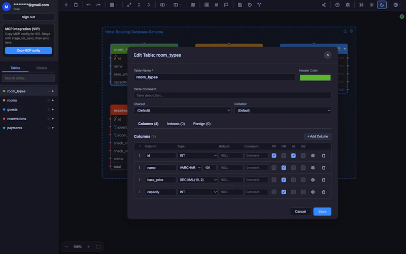 ER Diagram screenshot 4