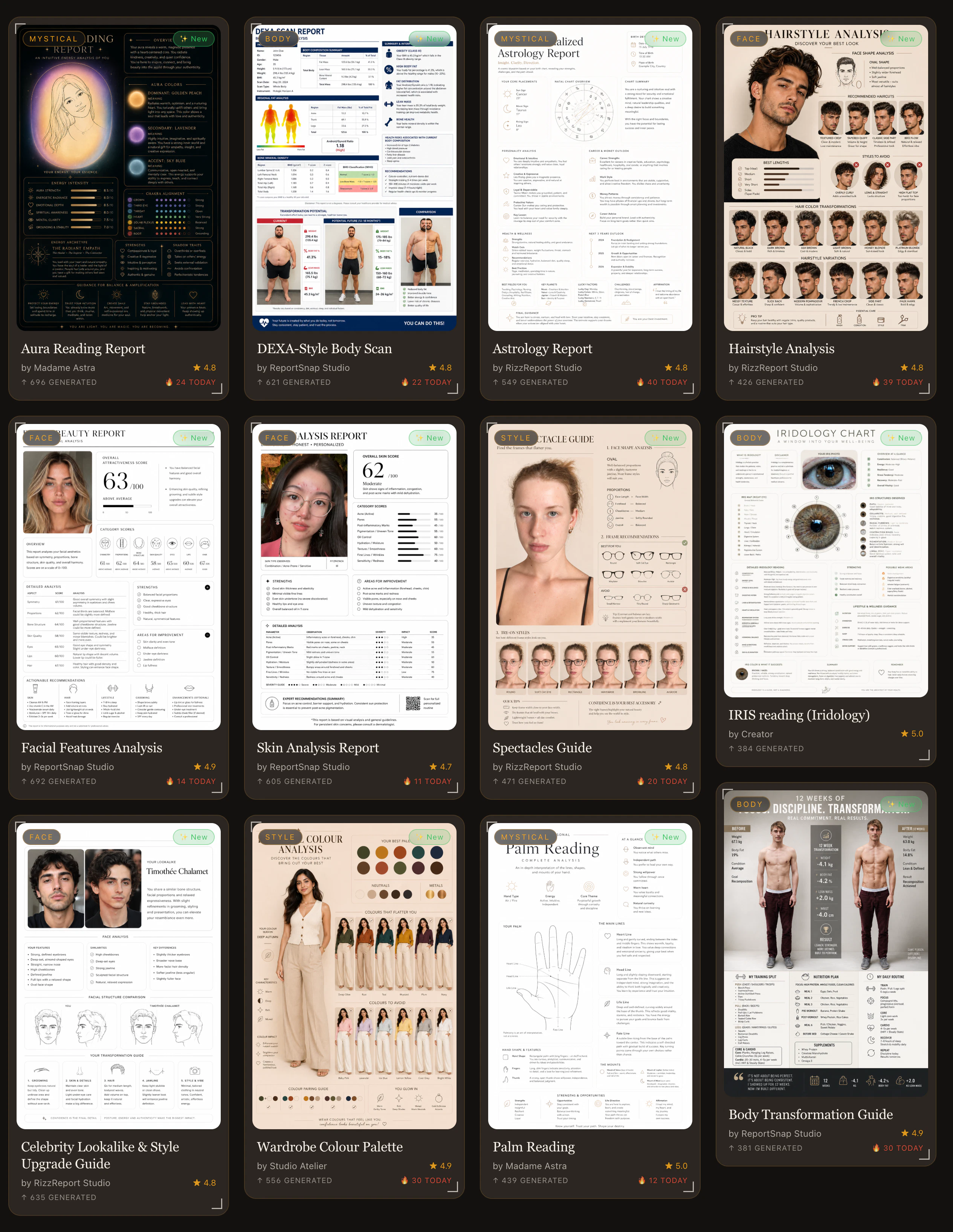 Rizz Report screenshot 2