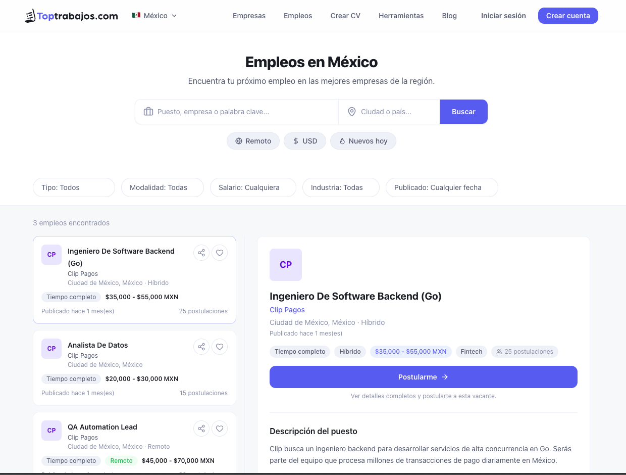 TopTrabajos.com gallery image