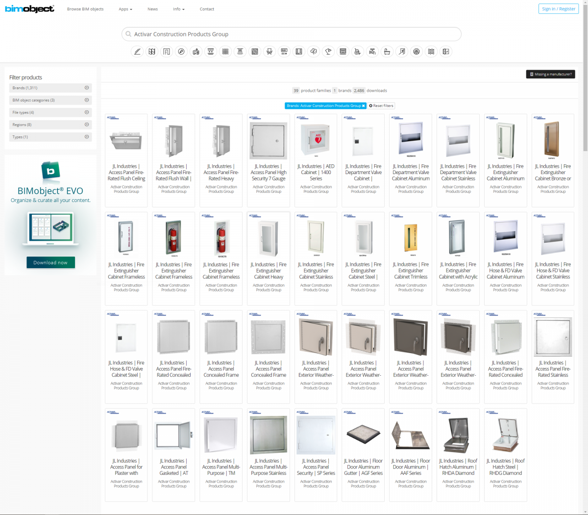 bimobject gallery image