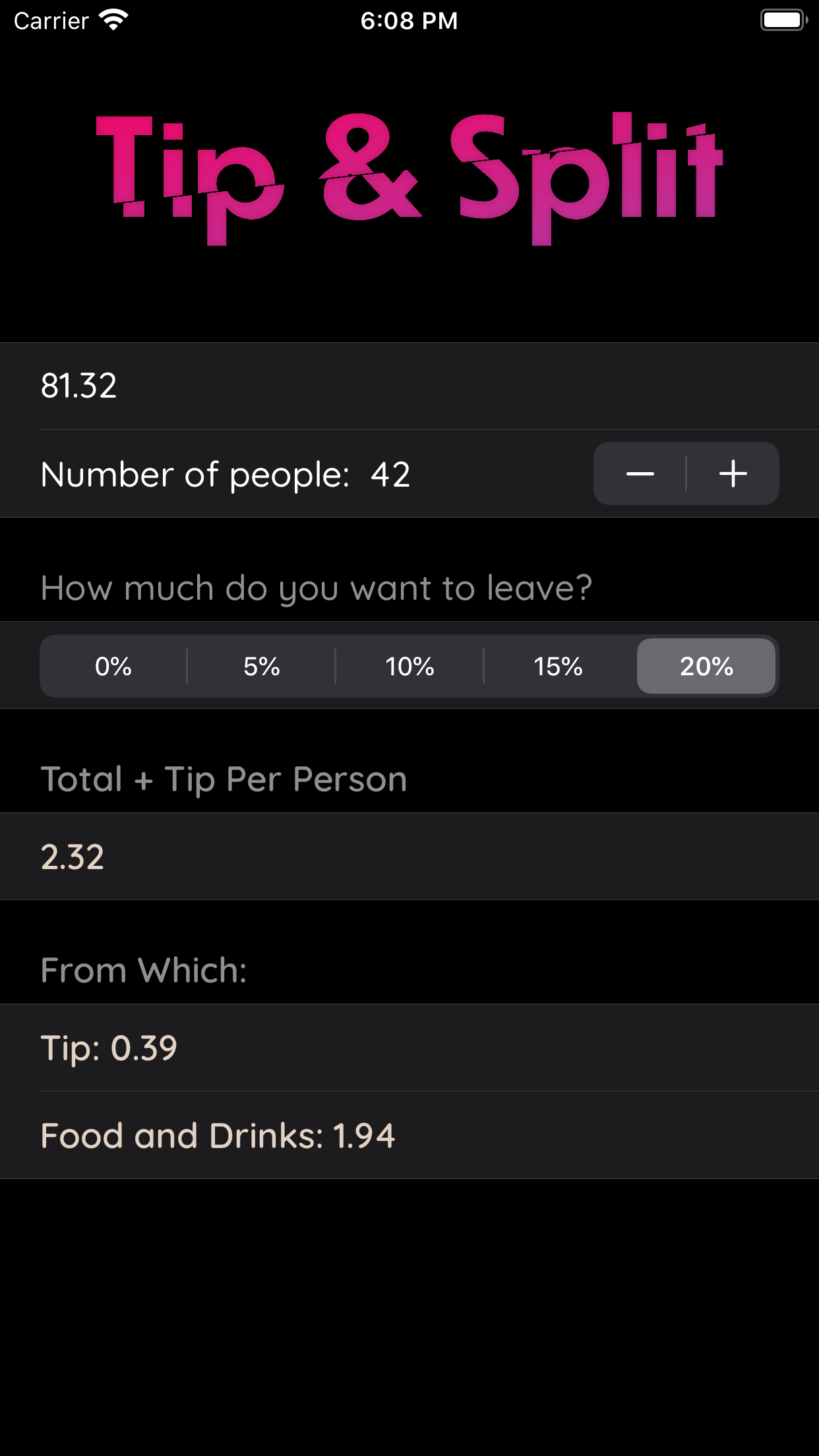Tip And Split gallery image