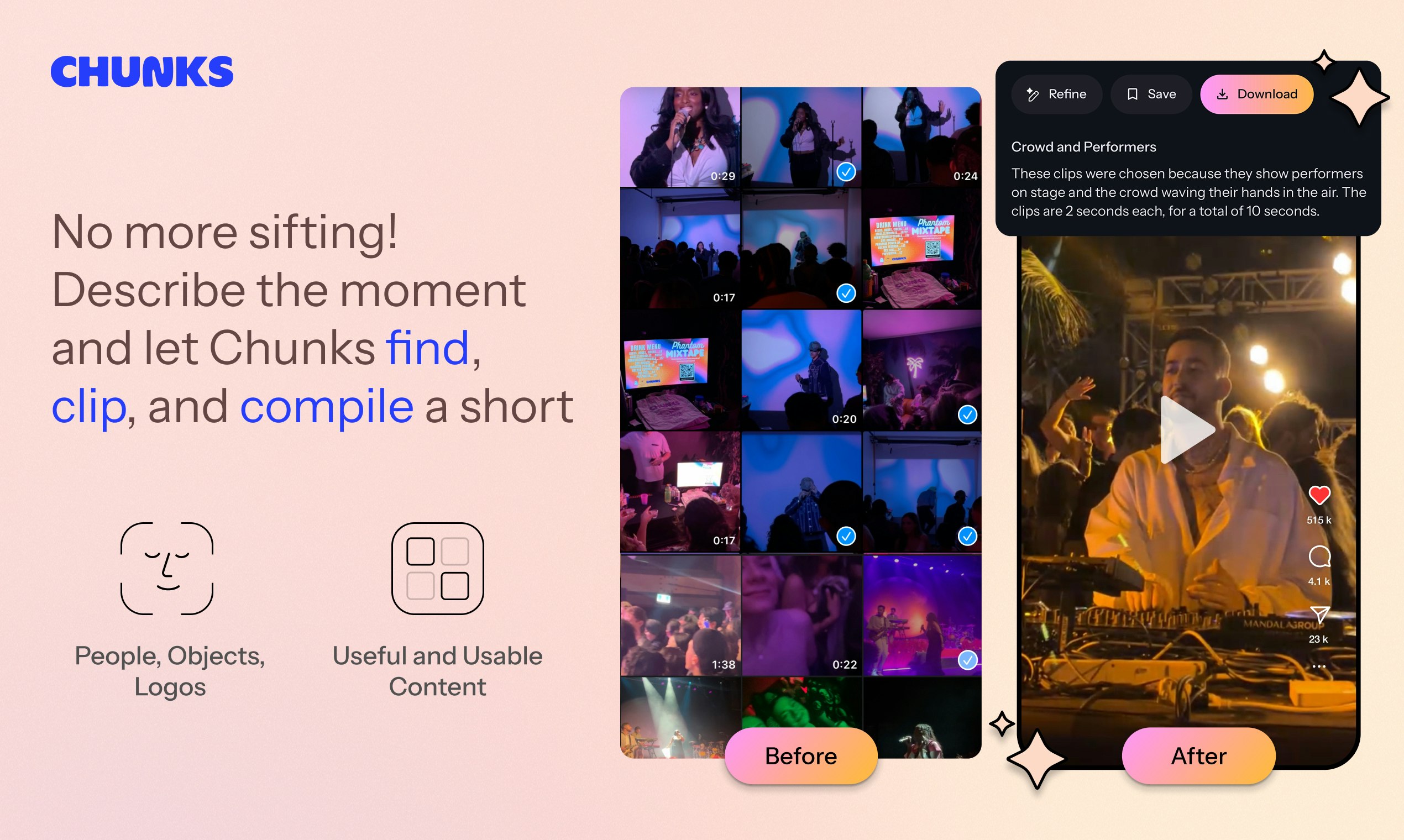 Chunks gallery image