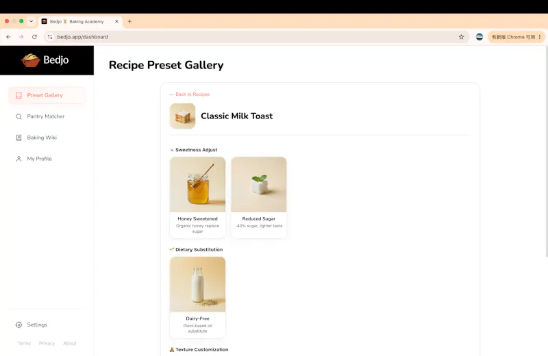Bedjo screenshot 2