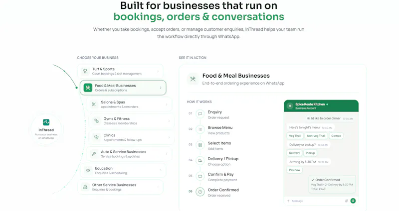 InThread.io screenshot 2