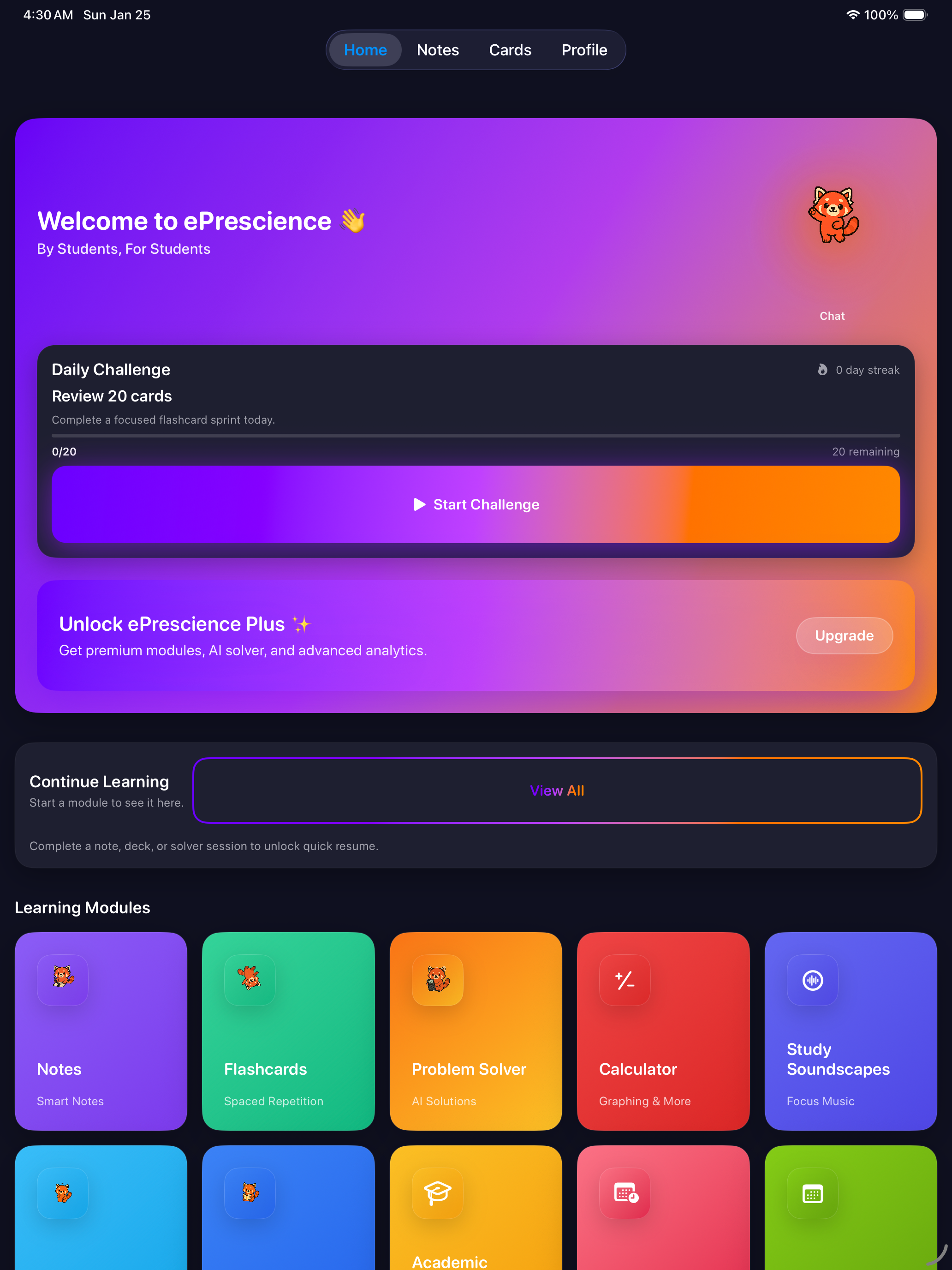 ePrescience IOS Study App Launch gallery image