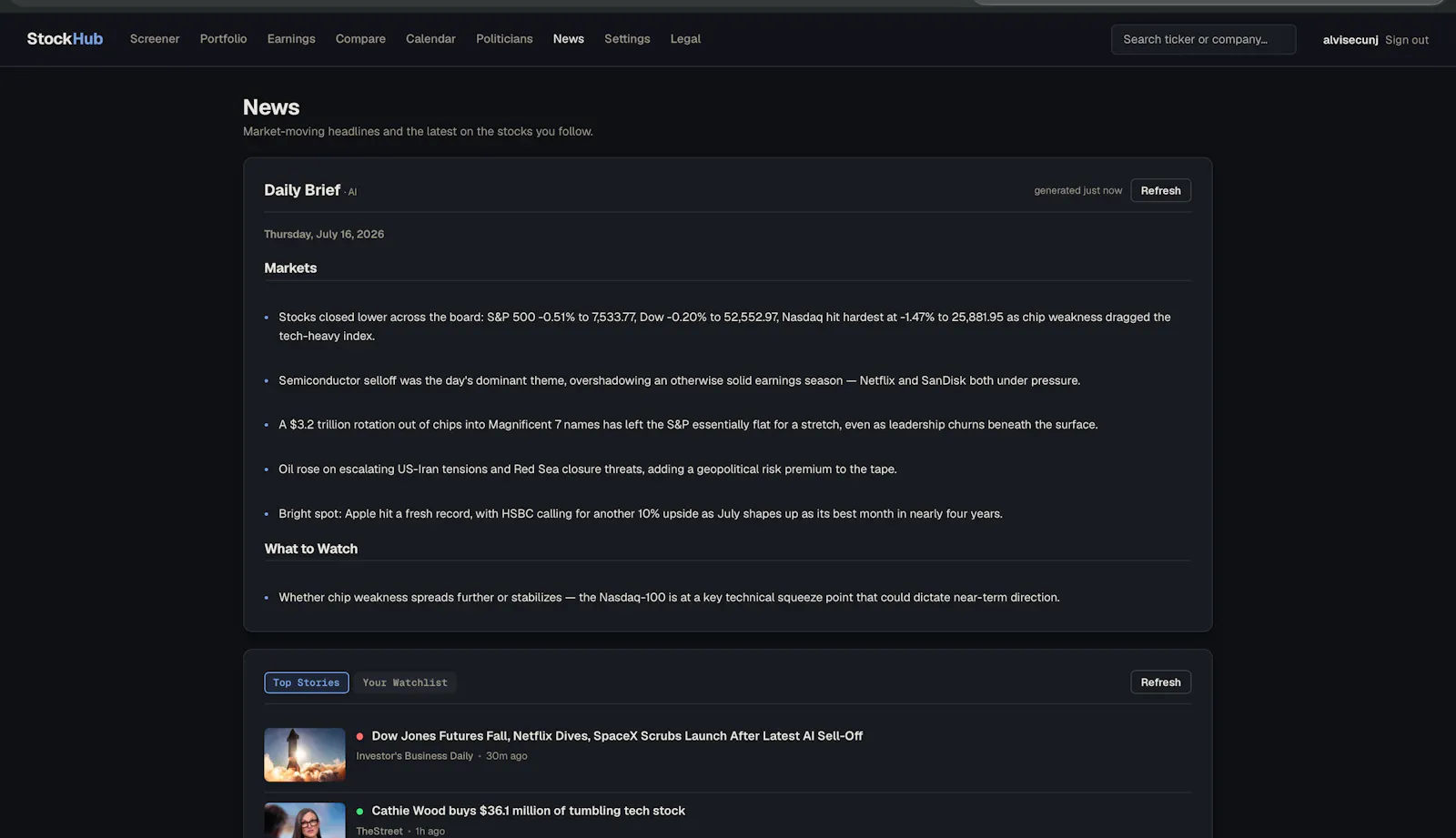 StockHub screenshot 3