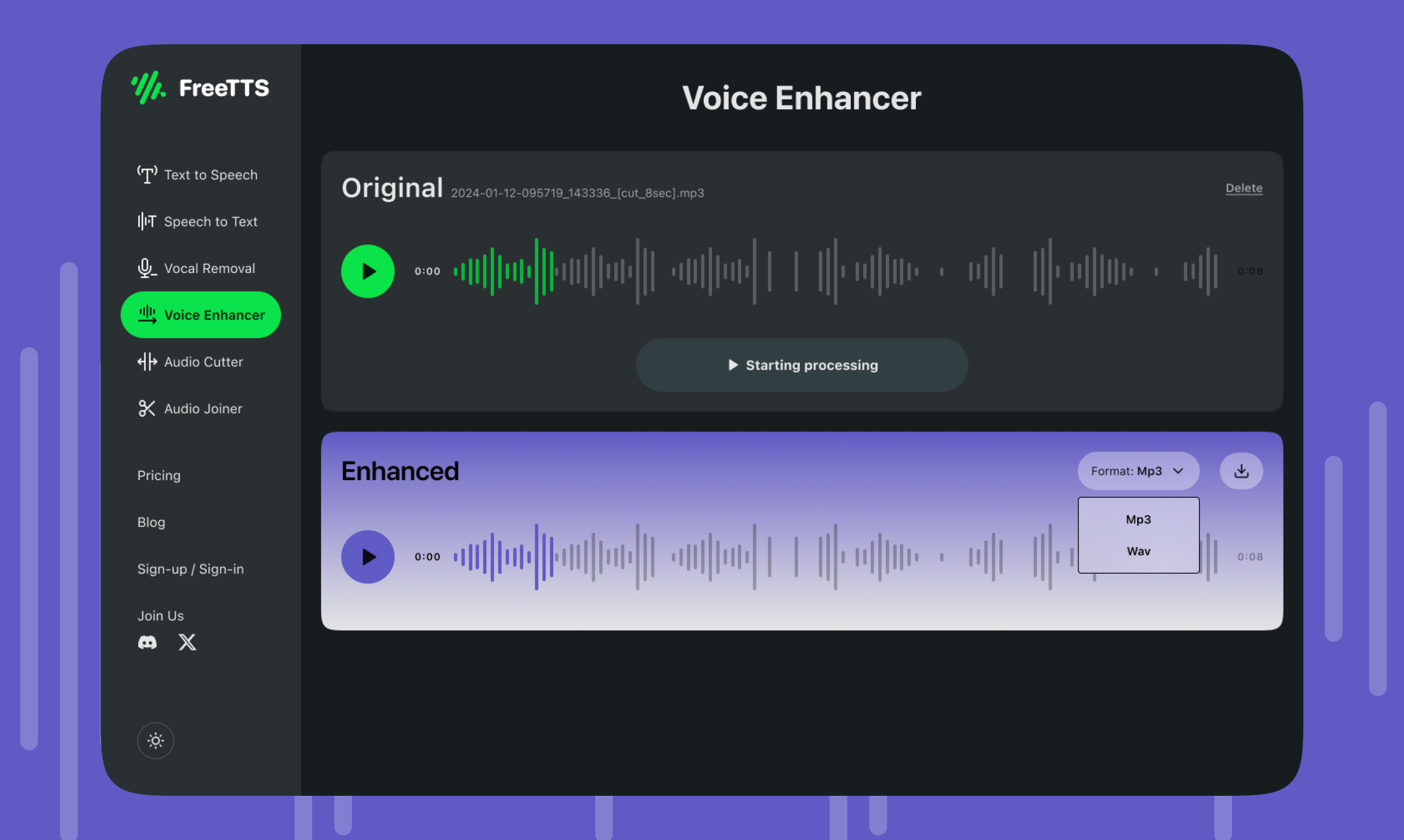 Média Freetts - Top TTS Converter & Audio Editor pour accélérer votre workflow 4