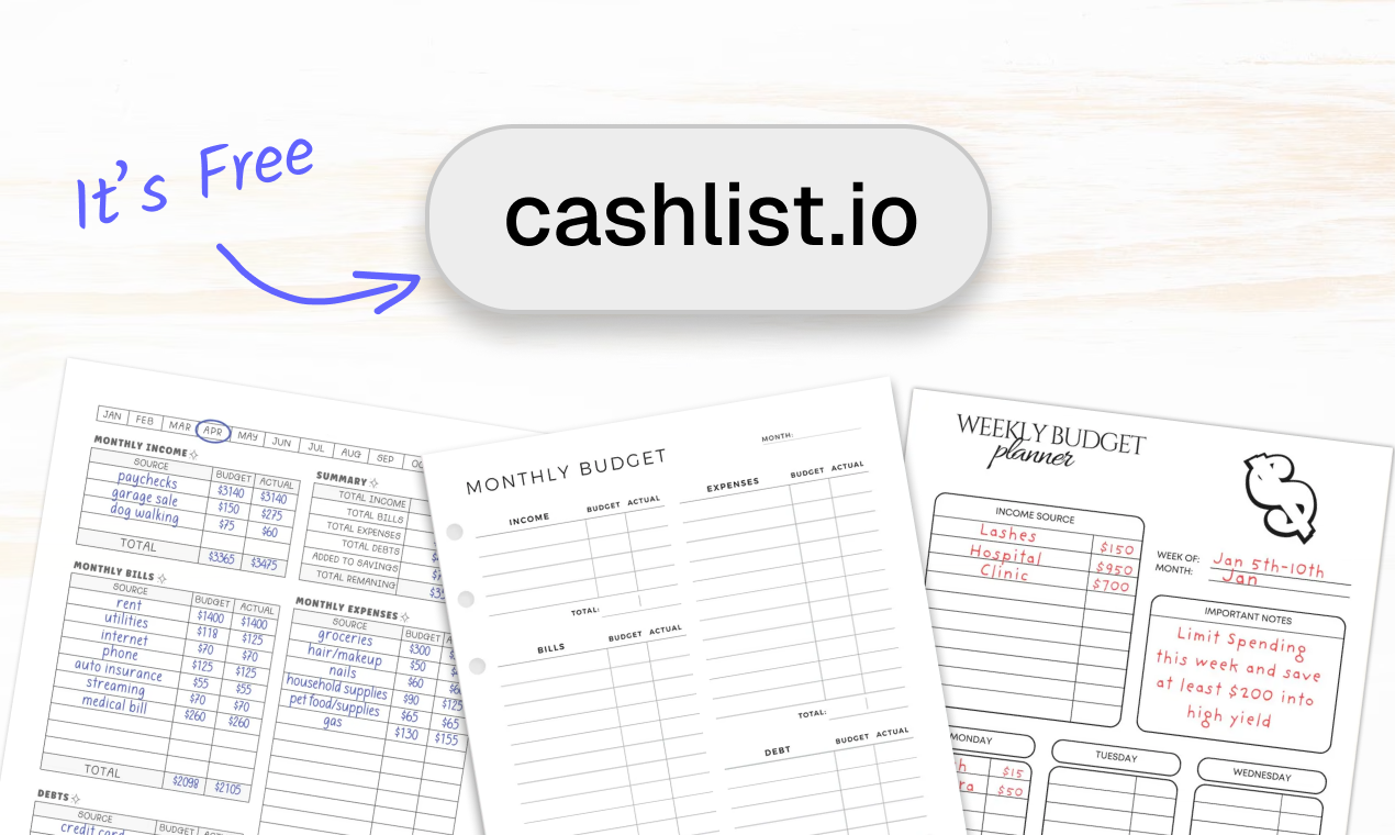 Cashlist gallery image