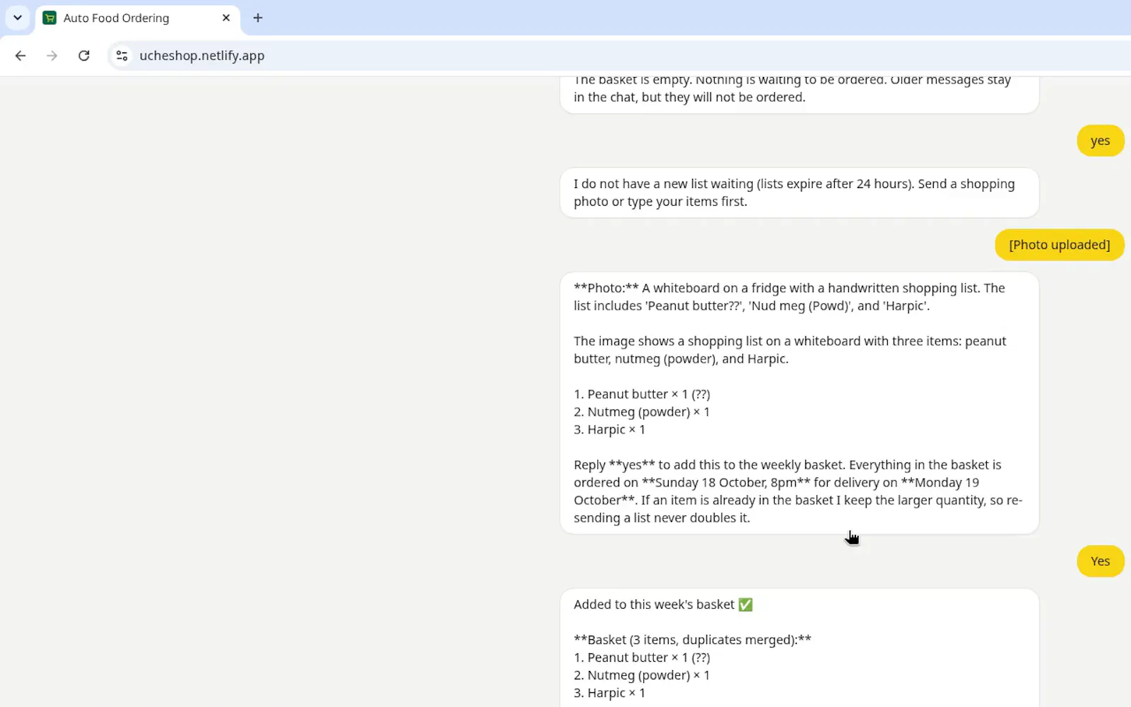 UcheShop – Photo-to-Basket Groceries screenshot 3