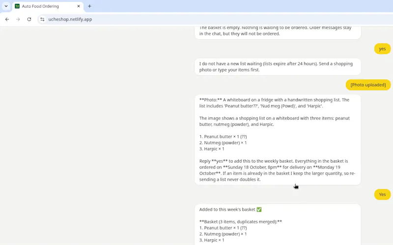 UcheShop – Photo-to-Basket Groceries screenshot 3