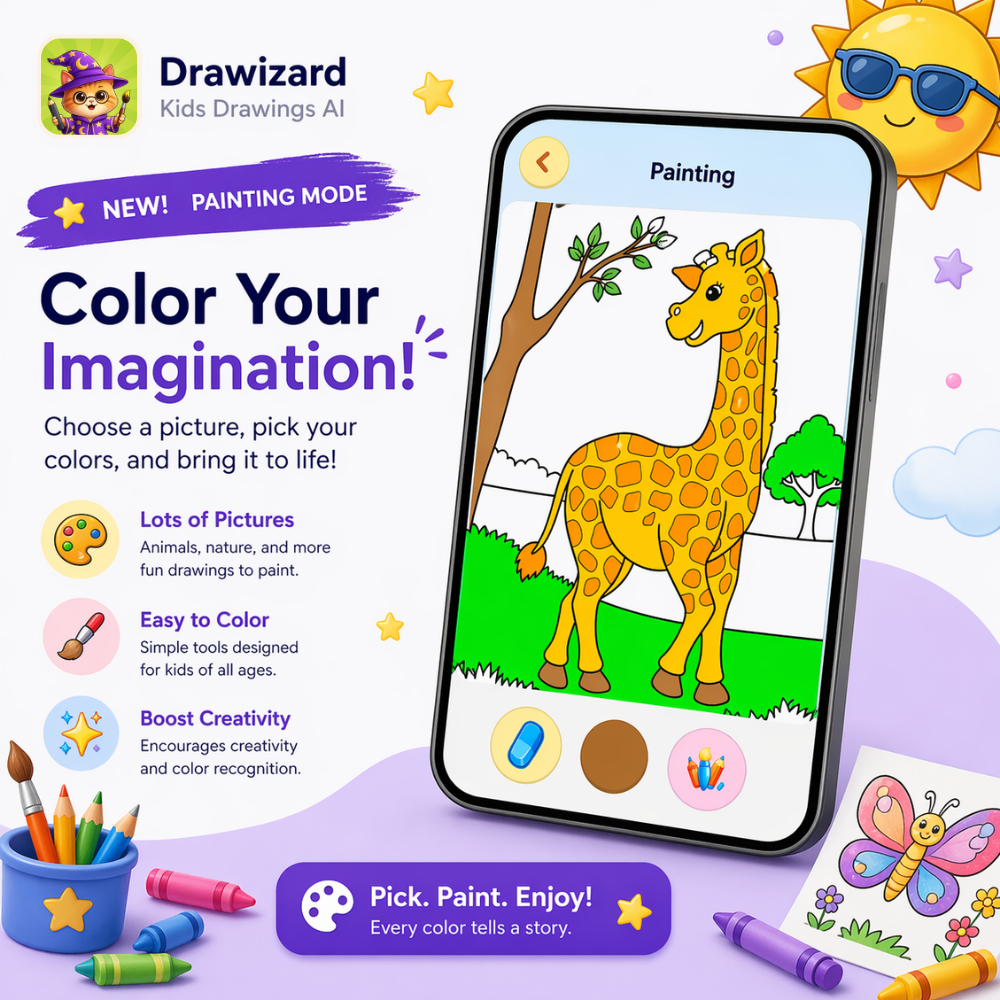 Drawizard AI: Kids Drawings App gallery image