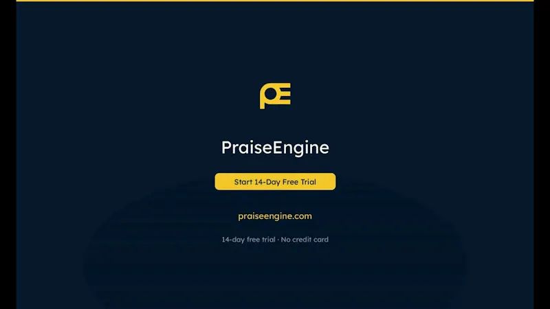PraiseEngine screenshot 1 (video preview)