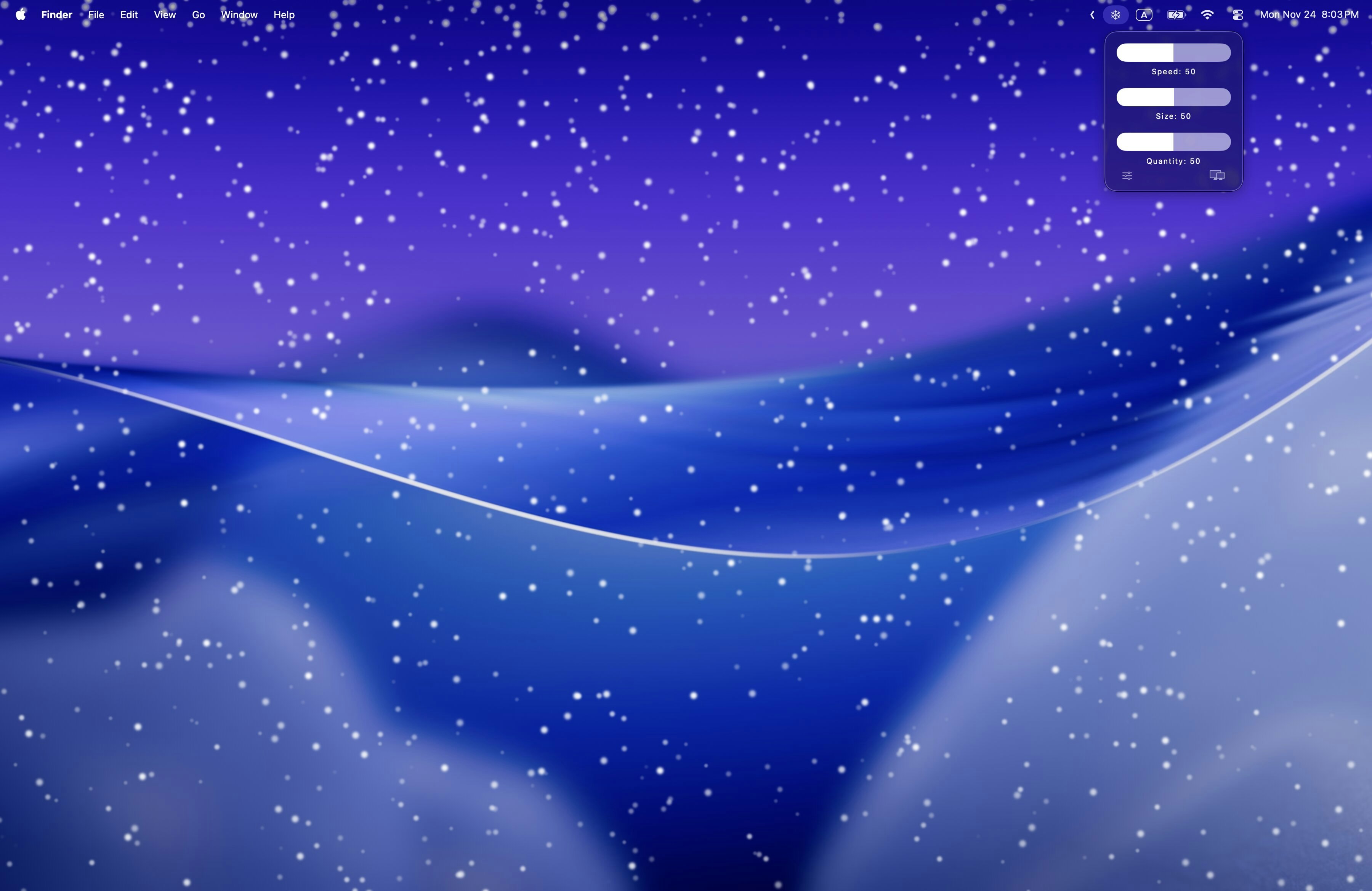 Let It Snow: Desktop (MacOS) gallery image