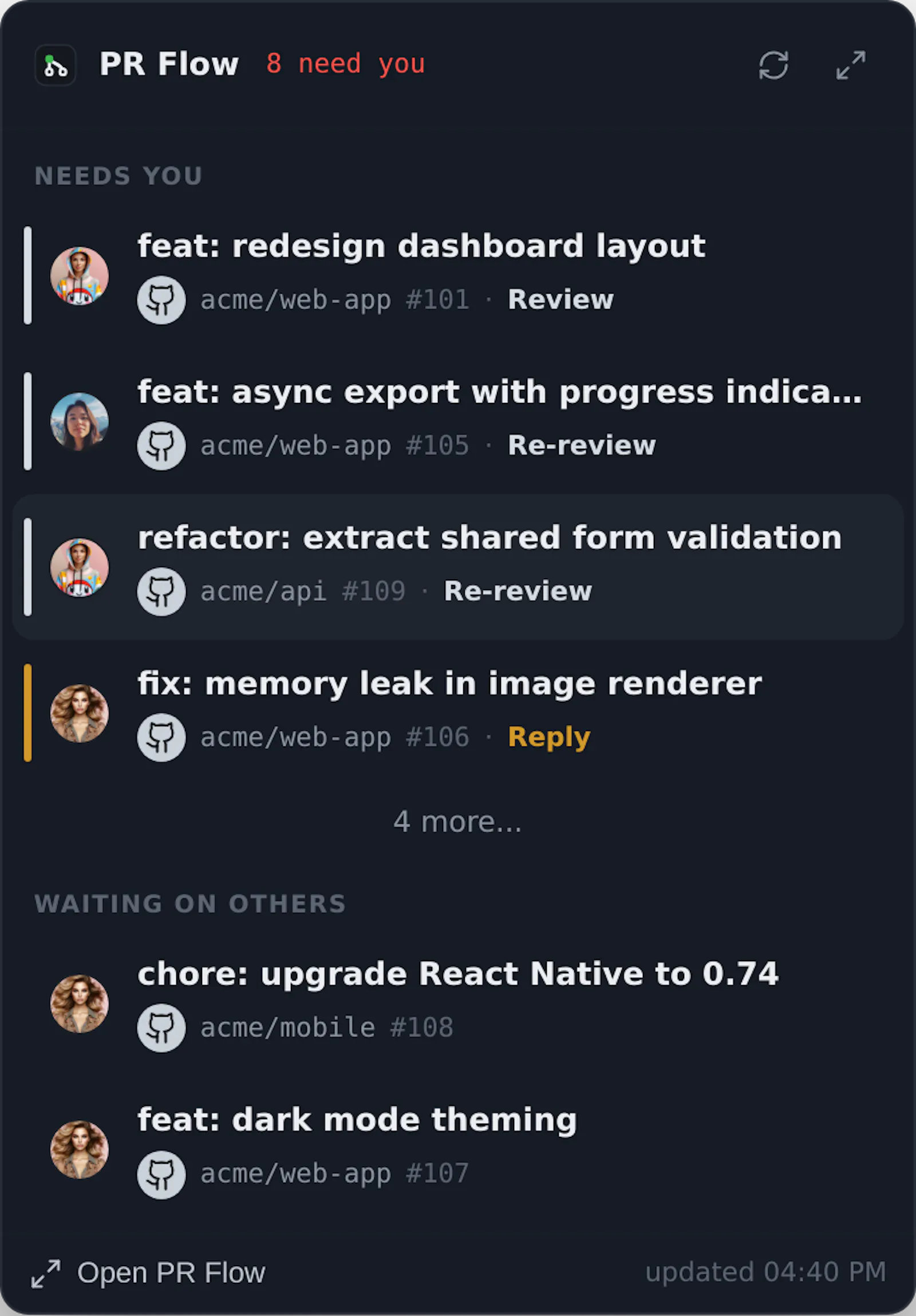 PR Flow screenshot 10
